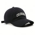 Black cap with 'COLORADO' text on a white background