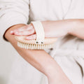 Dry Body Brush | Natural-Fiber Exfoliating Bath Brush