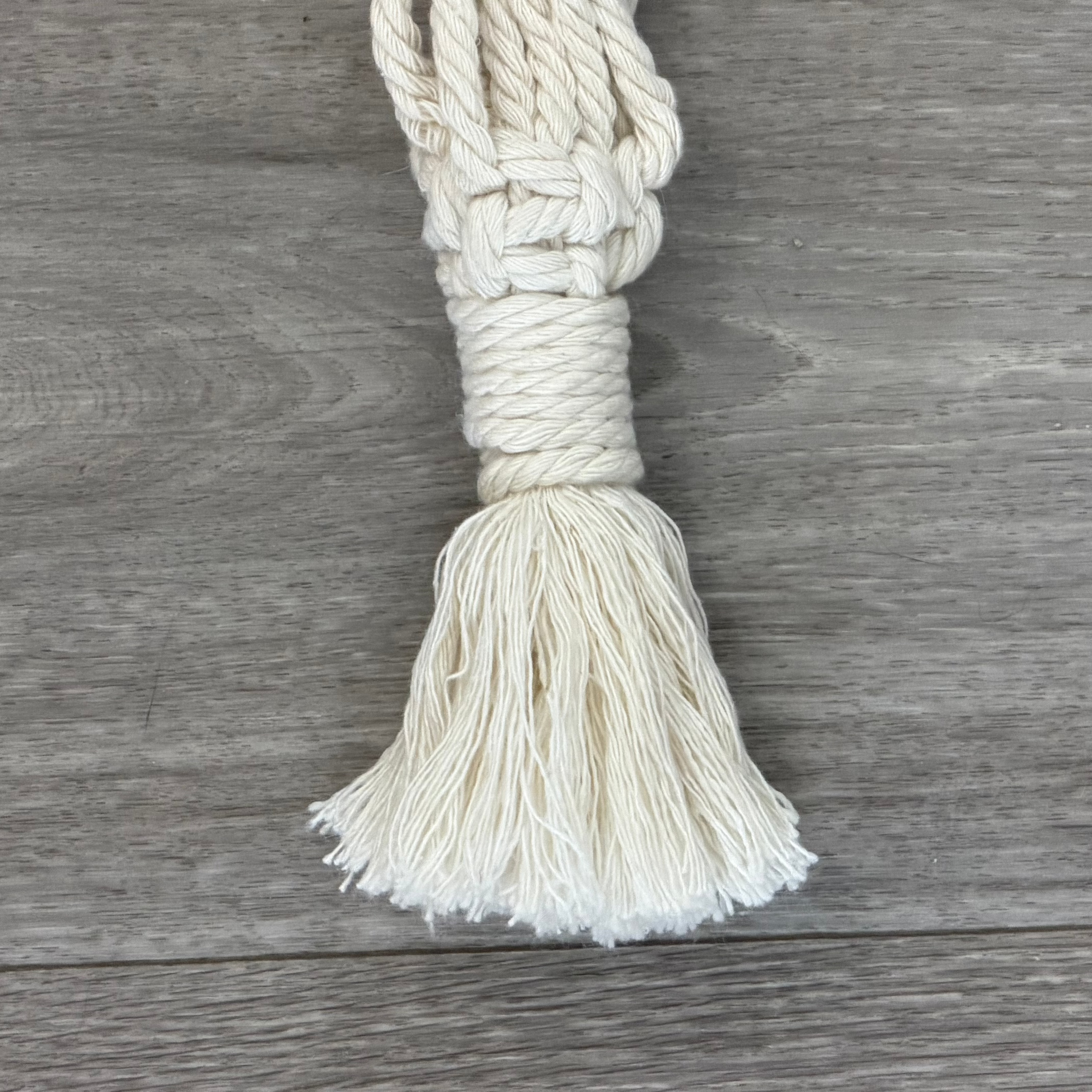Handmade Spiral Macramé Plant Hanger