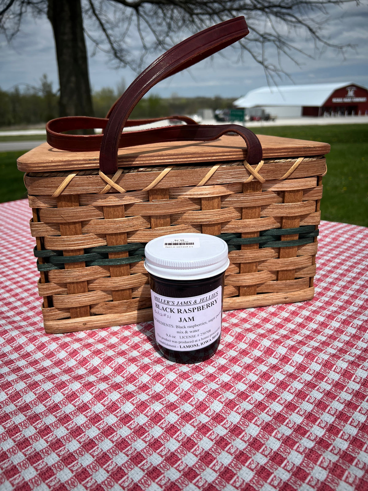 Miller’s Amish-Made Black Raspberry Jam | 9.4 or 18 oz