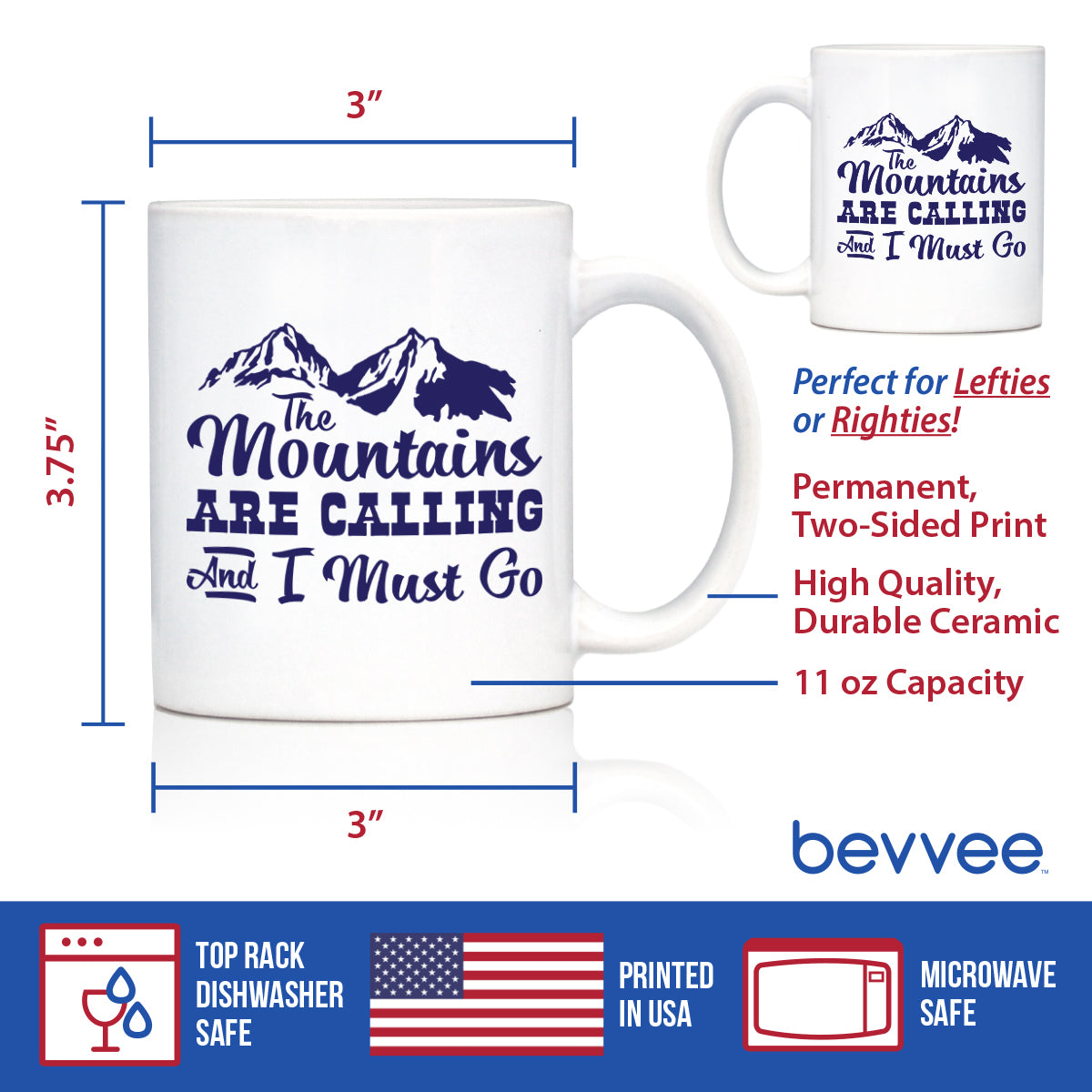 Mountains Are Calling Mug