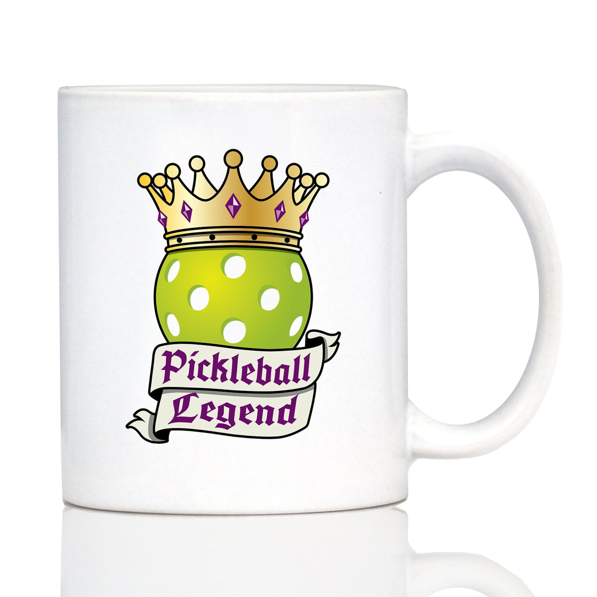 Pickleball Legend Ceramic Coffee Mug – 11 oz or 15 oz