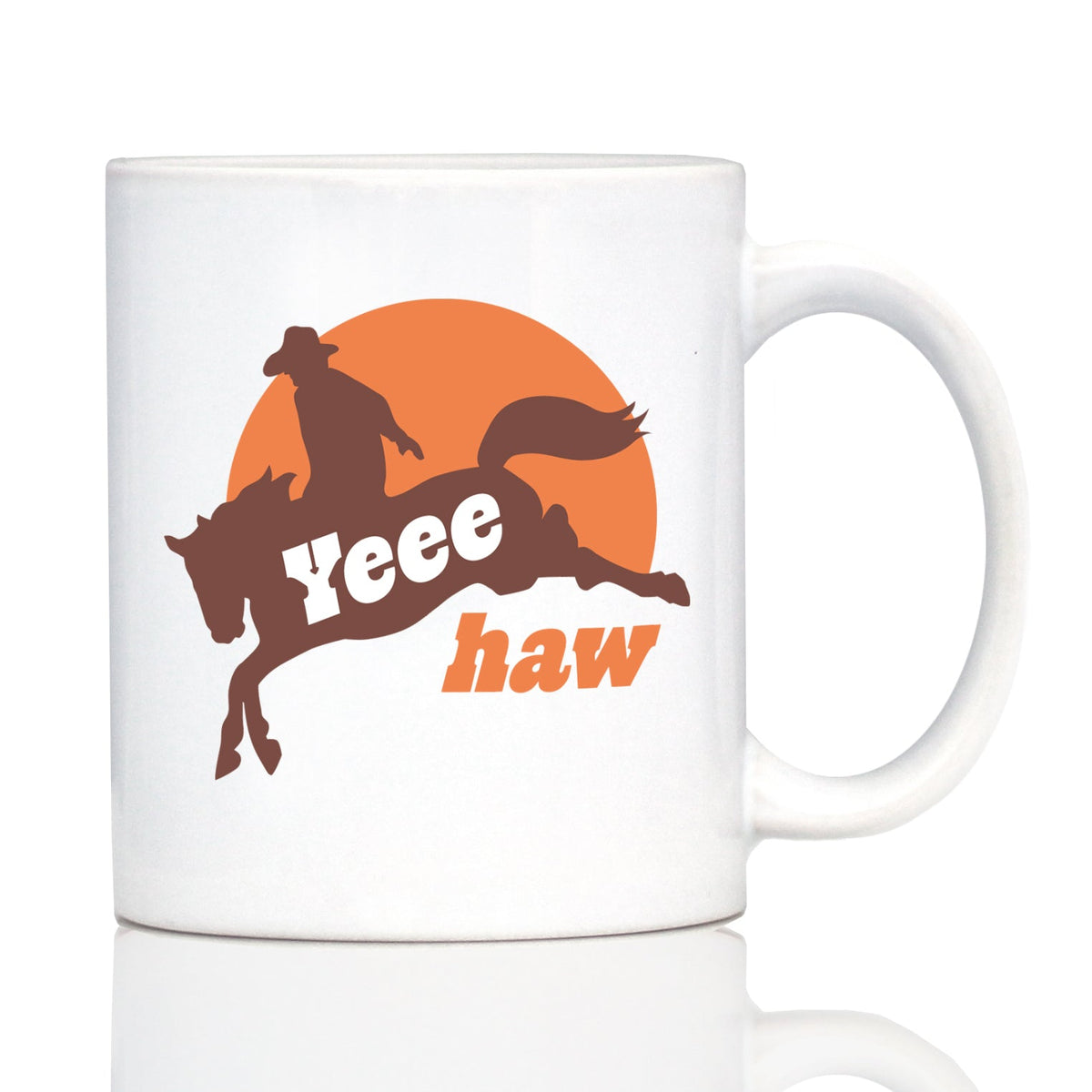 Yeehaw Ceramic Coffee Mug – 11 oz or 15 oz