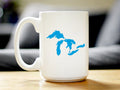 Great Lakes Map Ceramic Coffee Mug – 11 oz or 15 oz