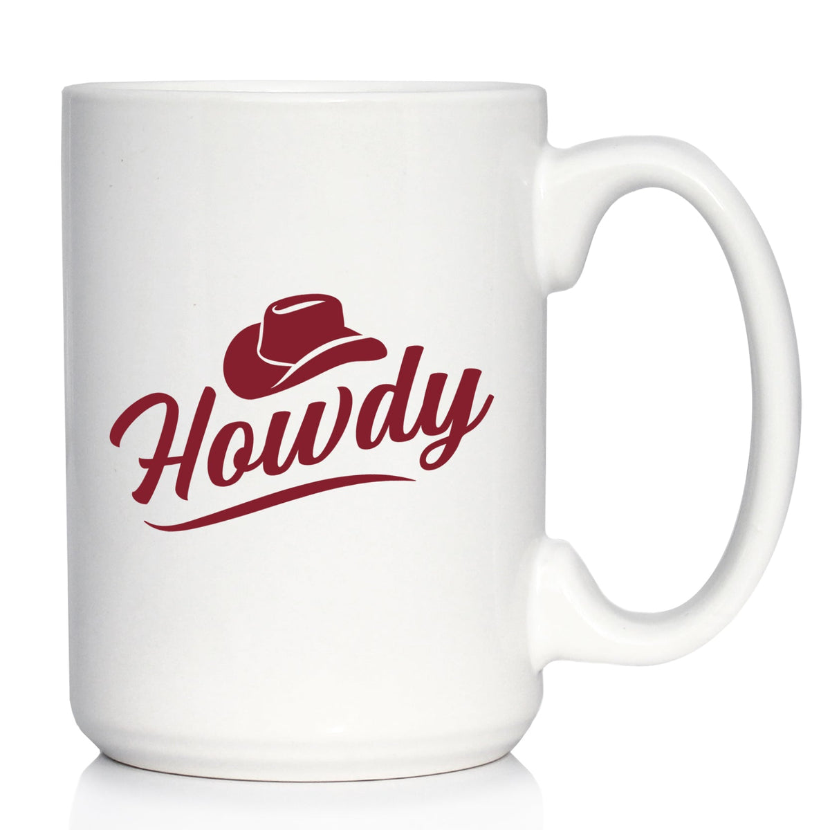 Howdy Ceramic Coffee Mug – 11 oz or 15 oz