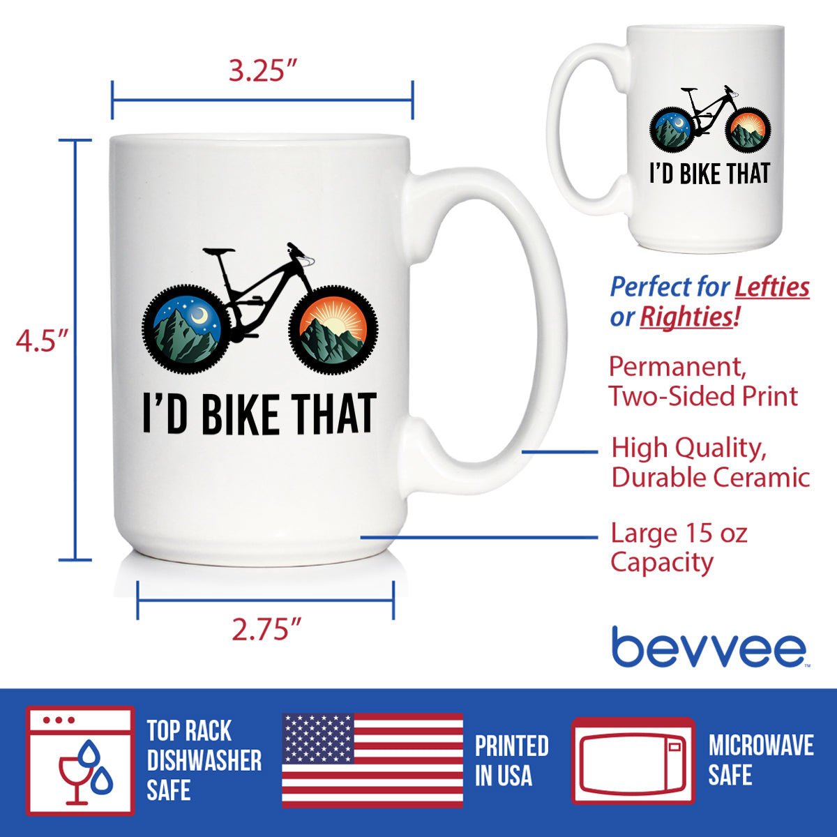 I'd Bike That Mug