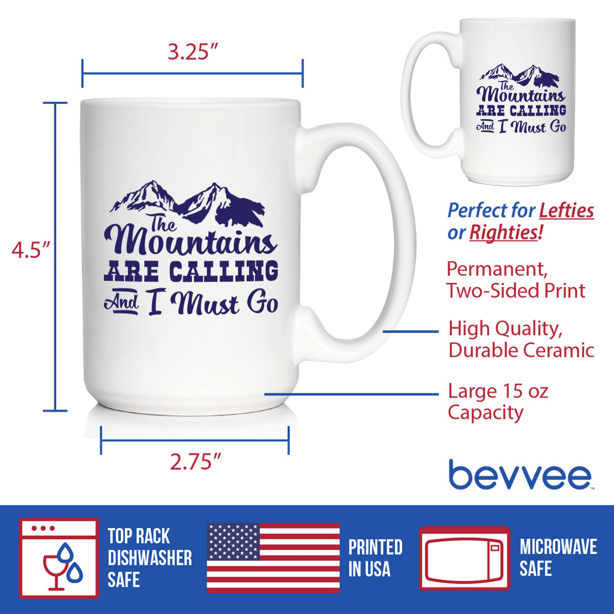 Mountains Are Calling Mug