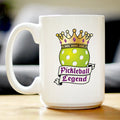 Pickleball Legend Ceramic Coffee Mug – 11 oz or 15 oz