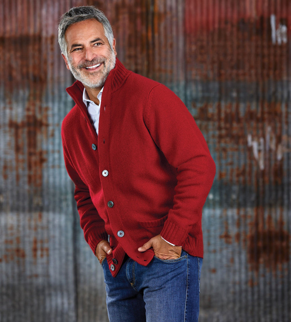 Lanford Lambswool Cardigan