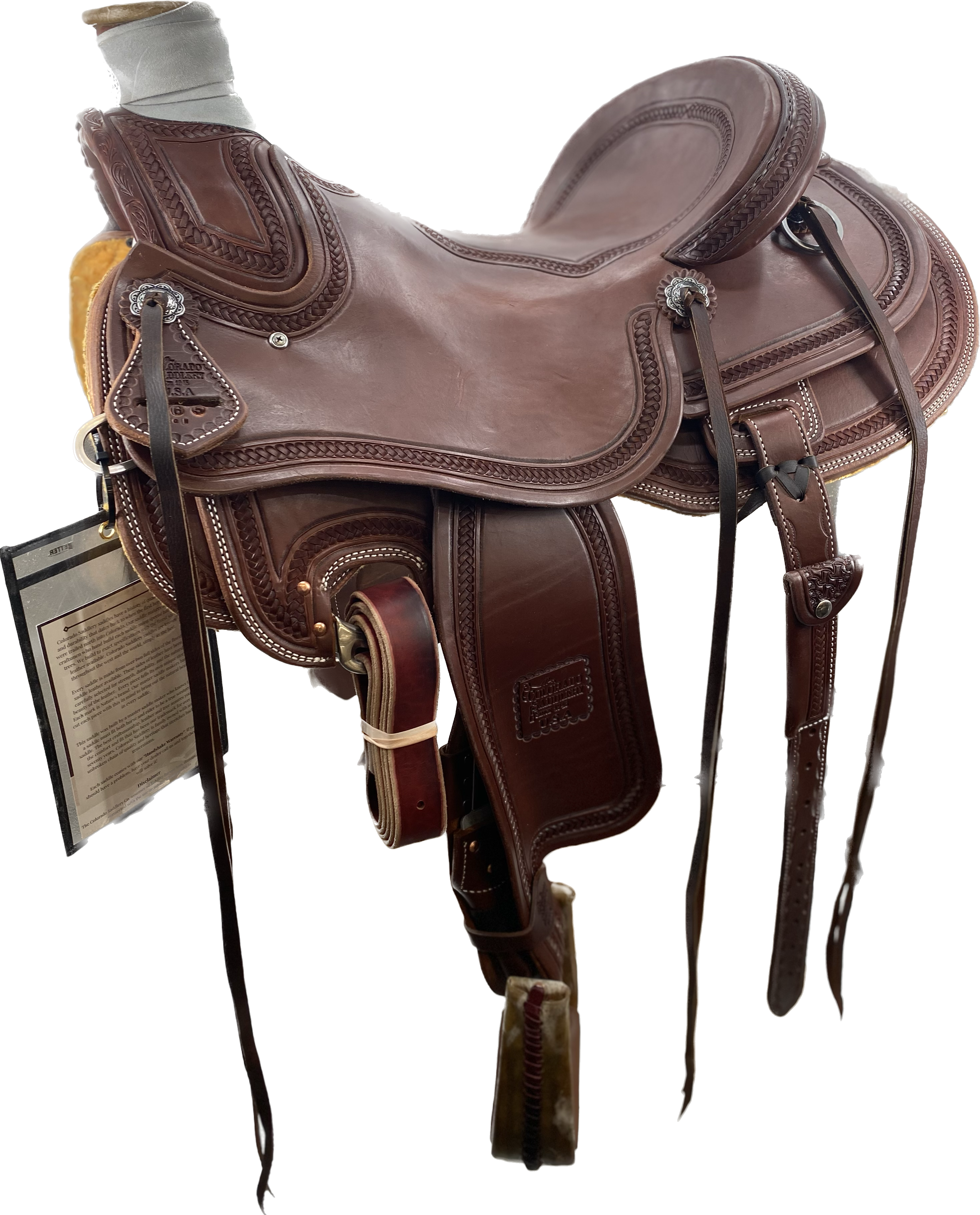 Wade Western Saddle 15.5"