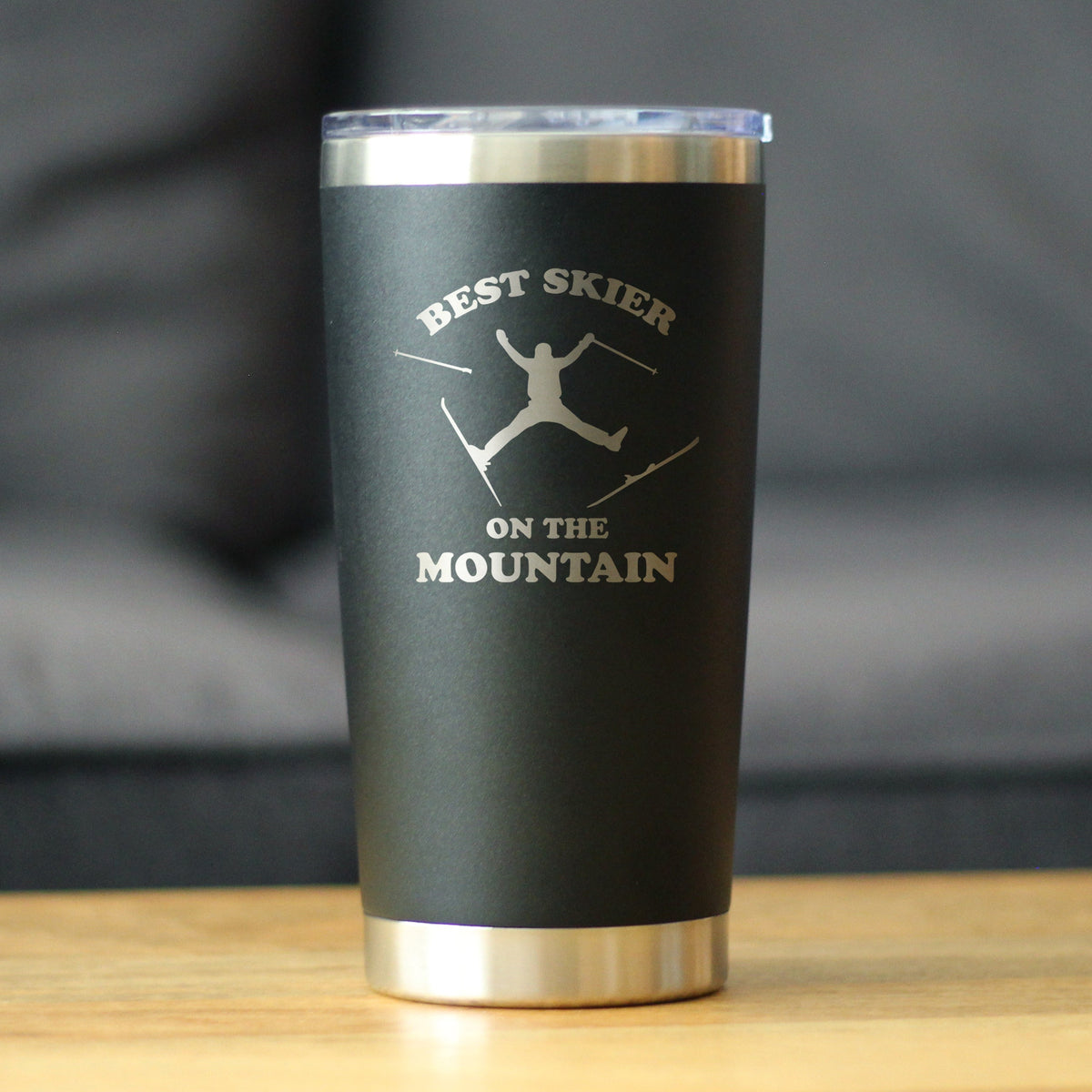 Best Skier on the Mountain Tumbler