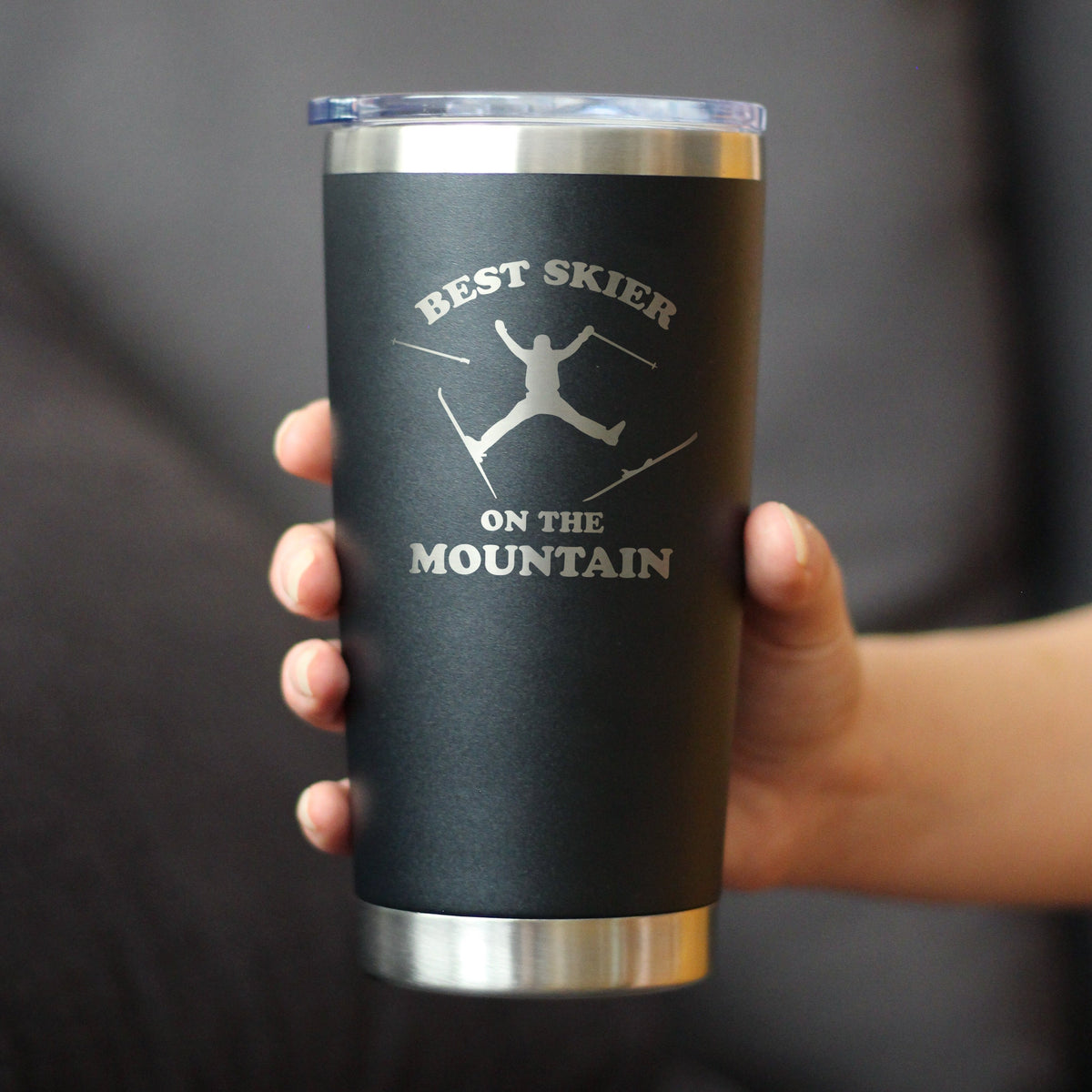 Best Skier on the Mountain Tumbler