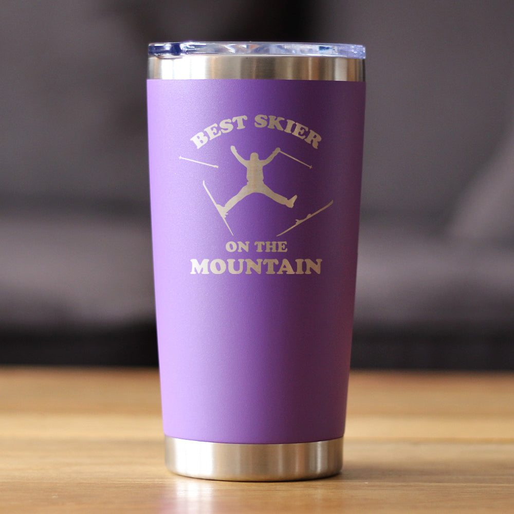 Best Skier on the Mountain Tumbler
