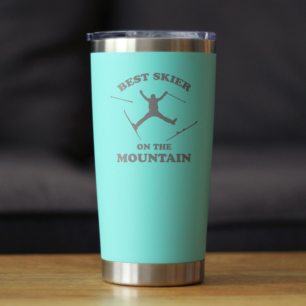 Best Skier on the Mountain Tumbler