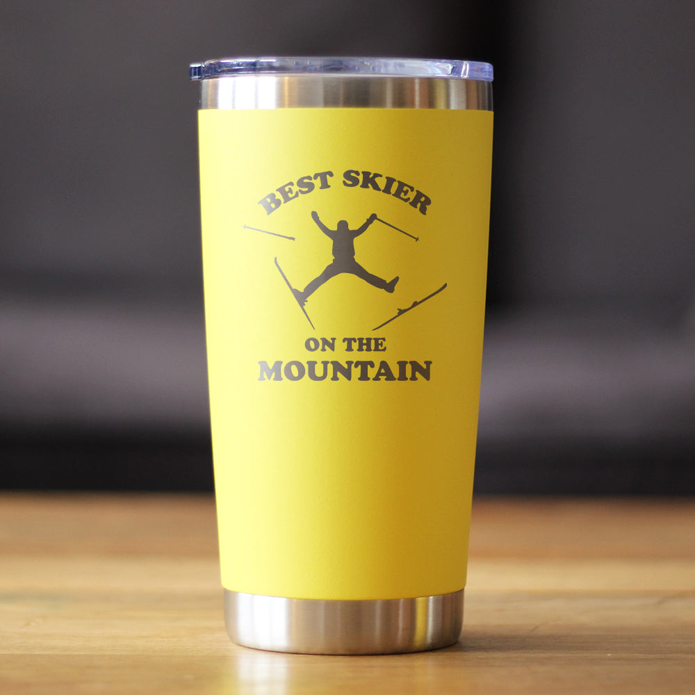 Best Skier on the Mountain Tumbler