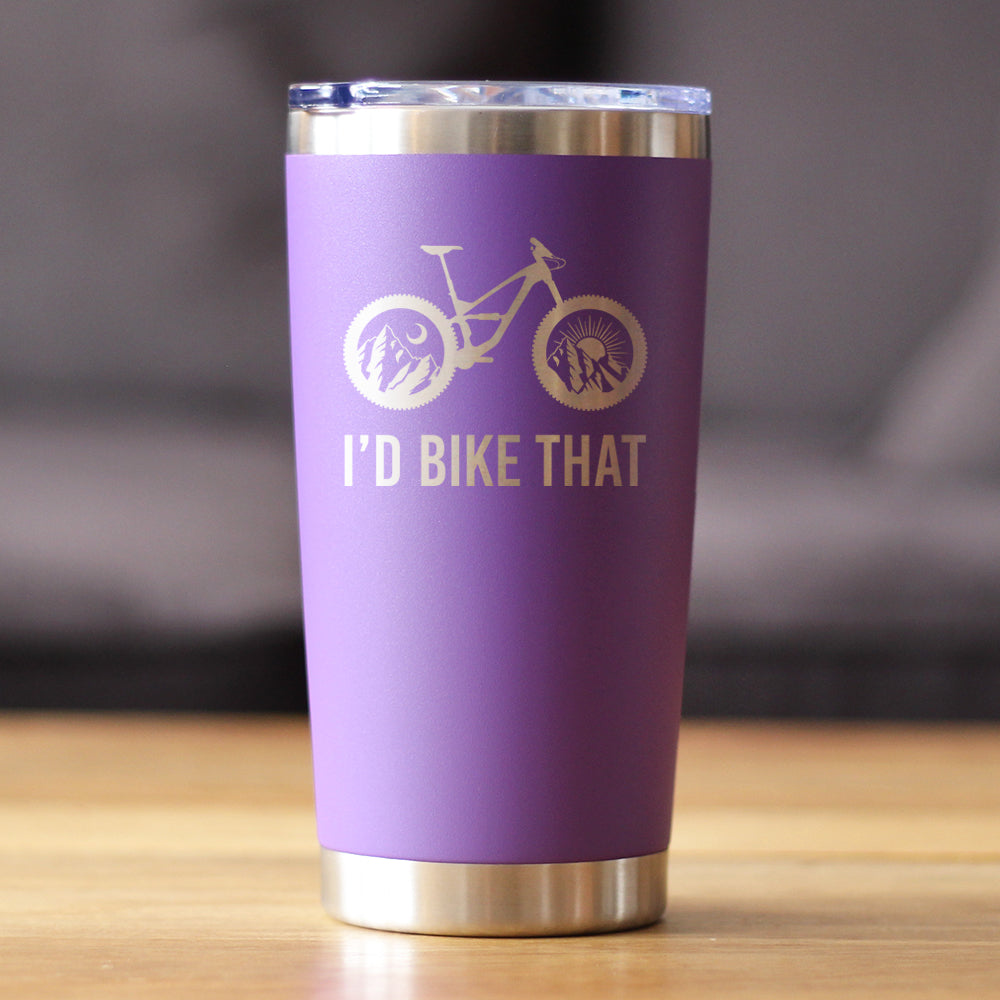 I'd Bike That Tumbler