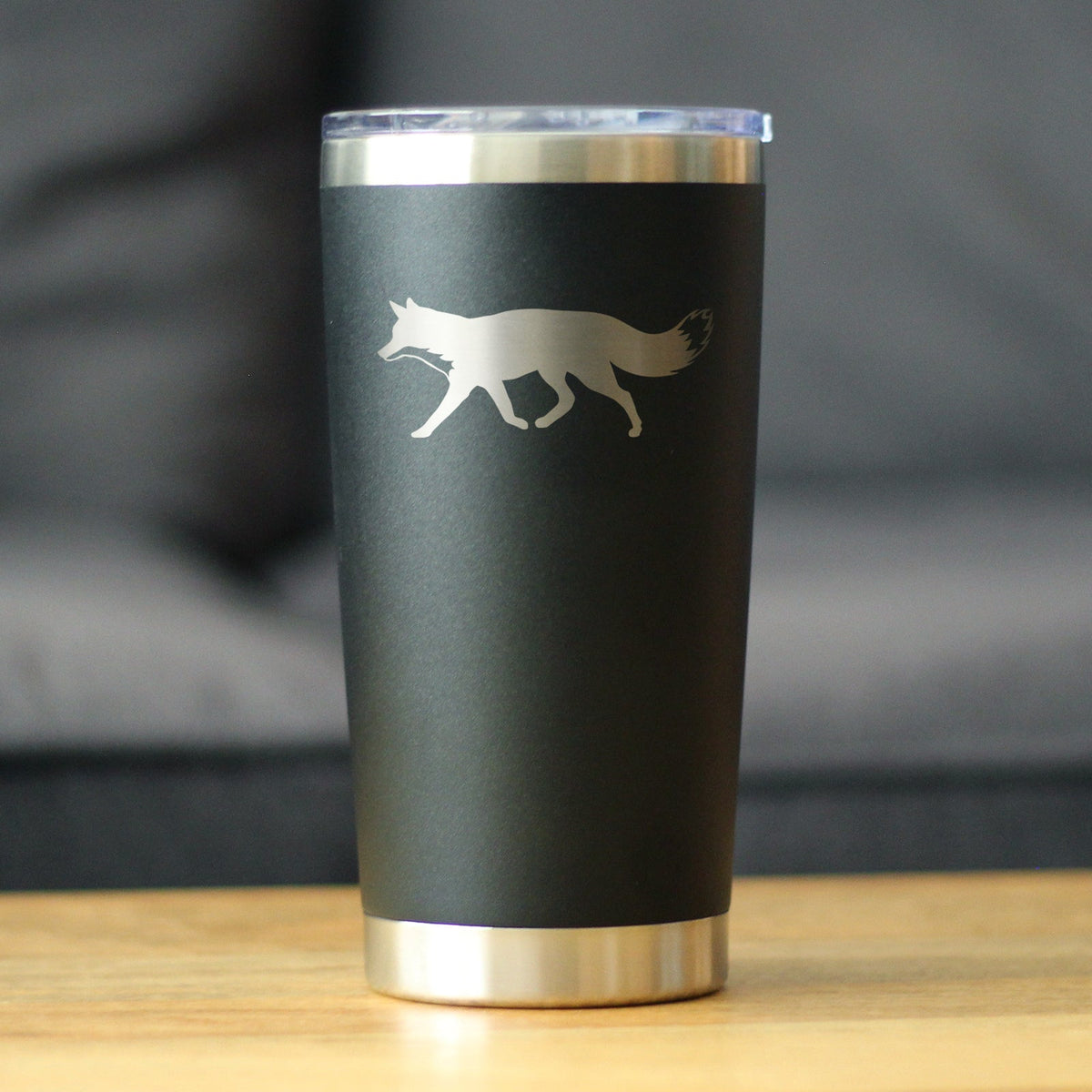 Fox Silhouette 20 oz Coffee Tumbler