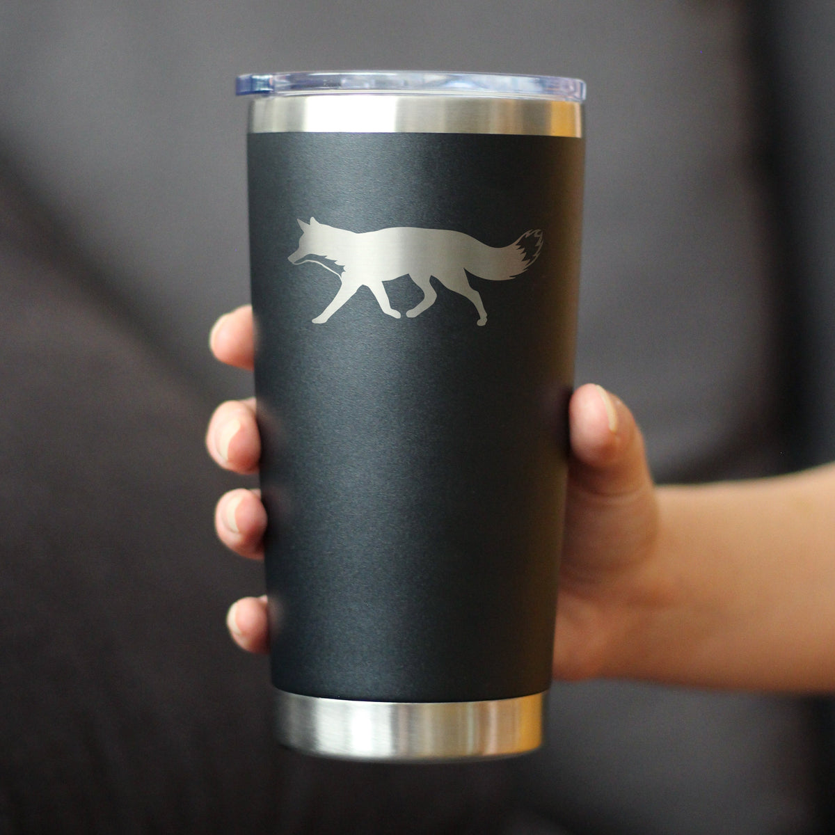 Fox Silhouette 20 oz Coffee Tumbler