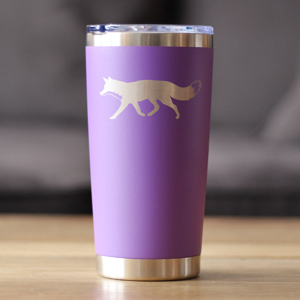 Fox Silhouette 20 oz Coffee Tumbler