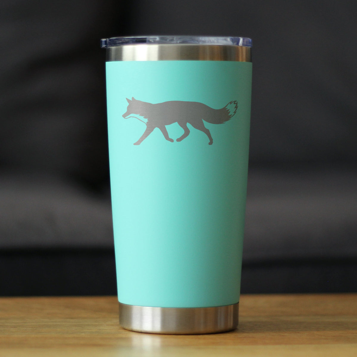 Fox Silhouette 20 oz Coffee Tumbler