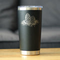 Pinecone Etched Tumbler 20 oz