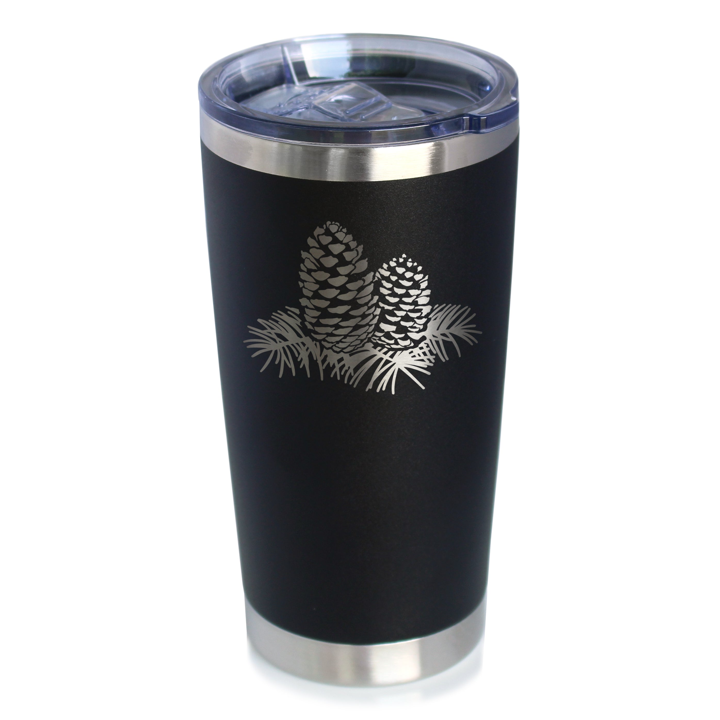 Pinecone Etched Tumbler 20 oz