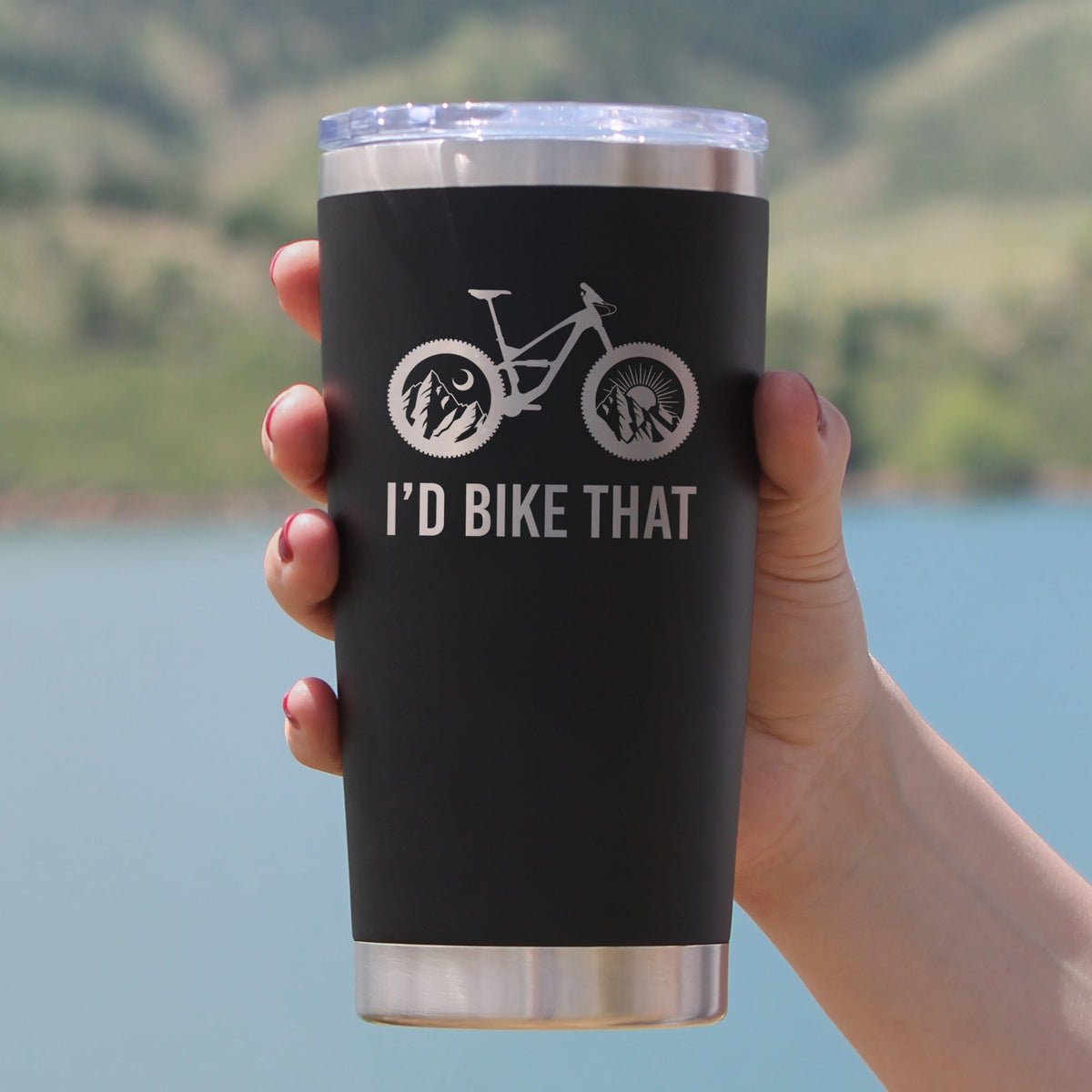 I'd Bike That Tumbler
