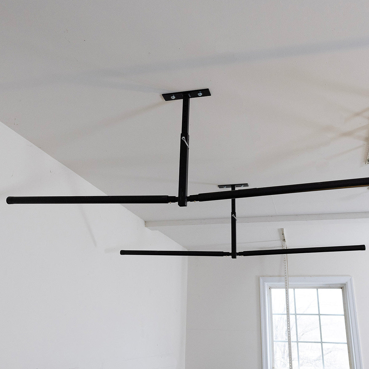 Hi-Port 2 Adjustable Ceiling Ski & Snowboard Storage Rack | 150 lb Capacity