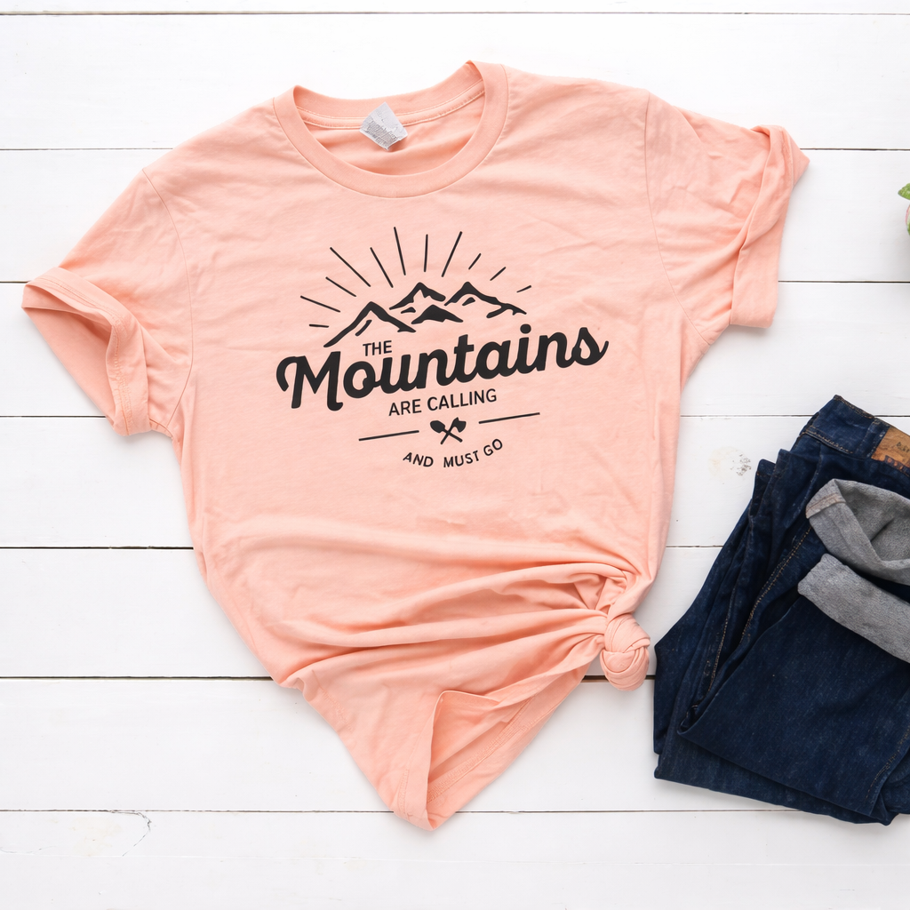 The Mountains Are Calling Graphic Tee