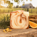 Citrus Cedarwood Tallow & Goat Milk Soap | Pretty Farm Girl