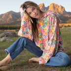 Wildflower Fields Floral Hoodie