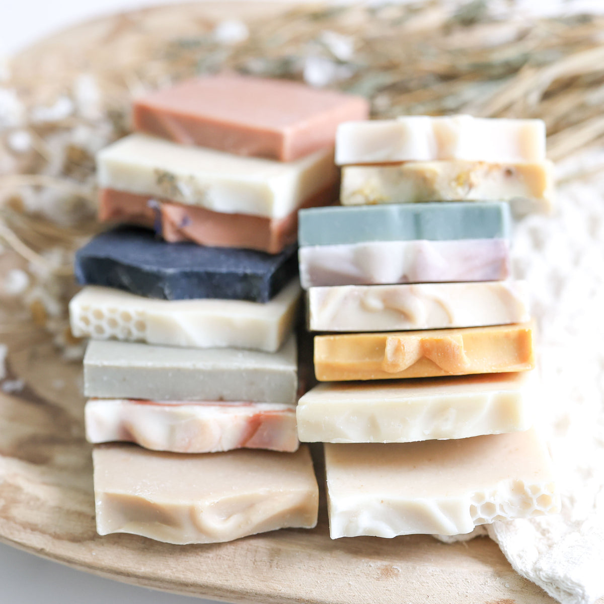 Complete Goat Milk & Tallow Soap Sampler | 16 Mini Bars