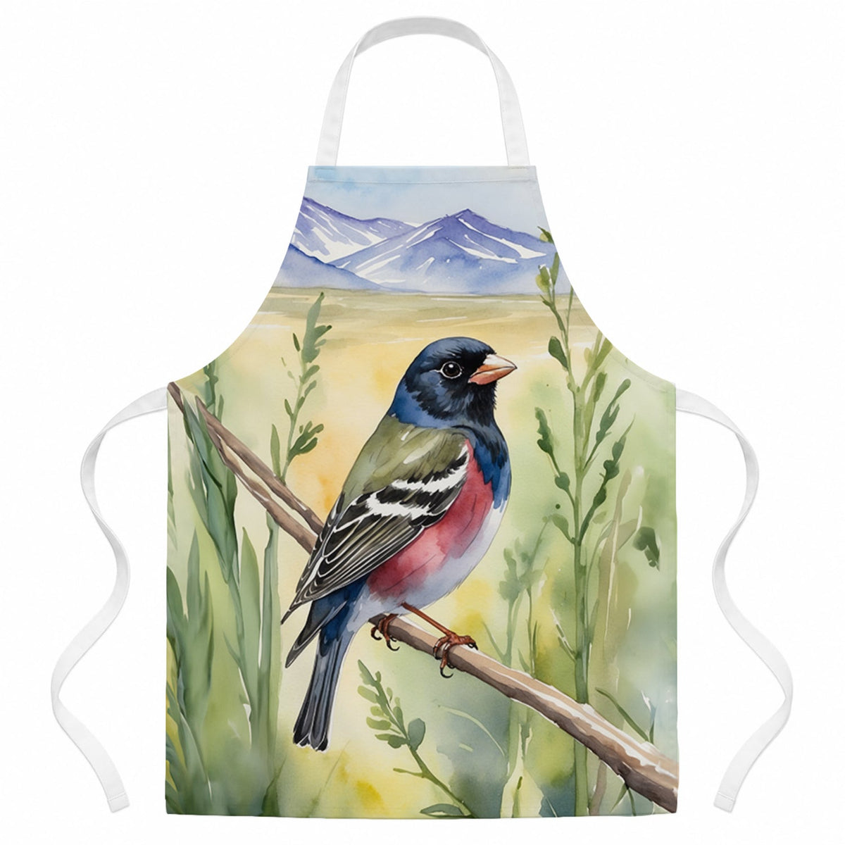 Colorado Lark Bunting Apron