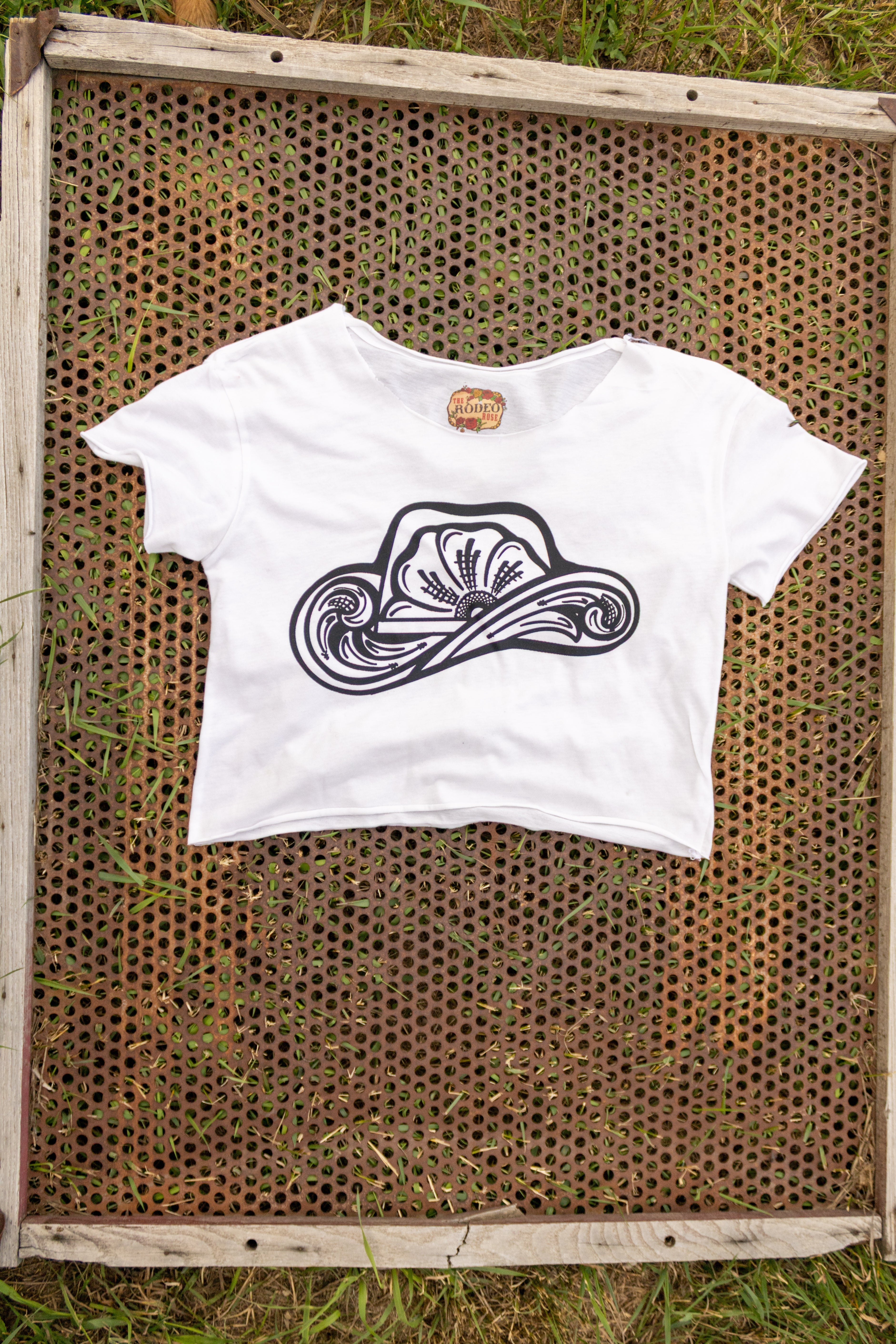 Cowboy Hat Crop Tee