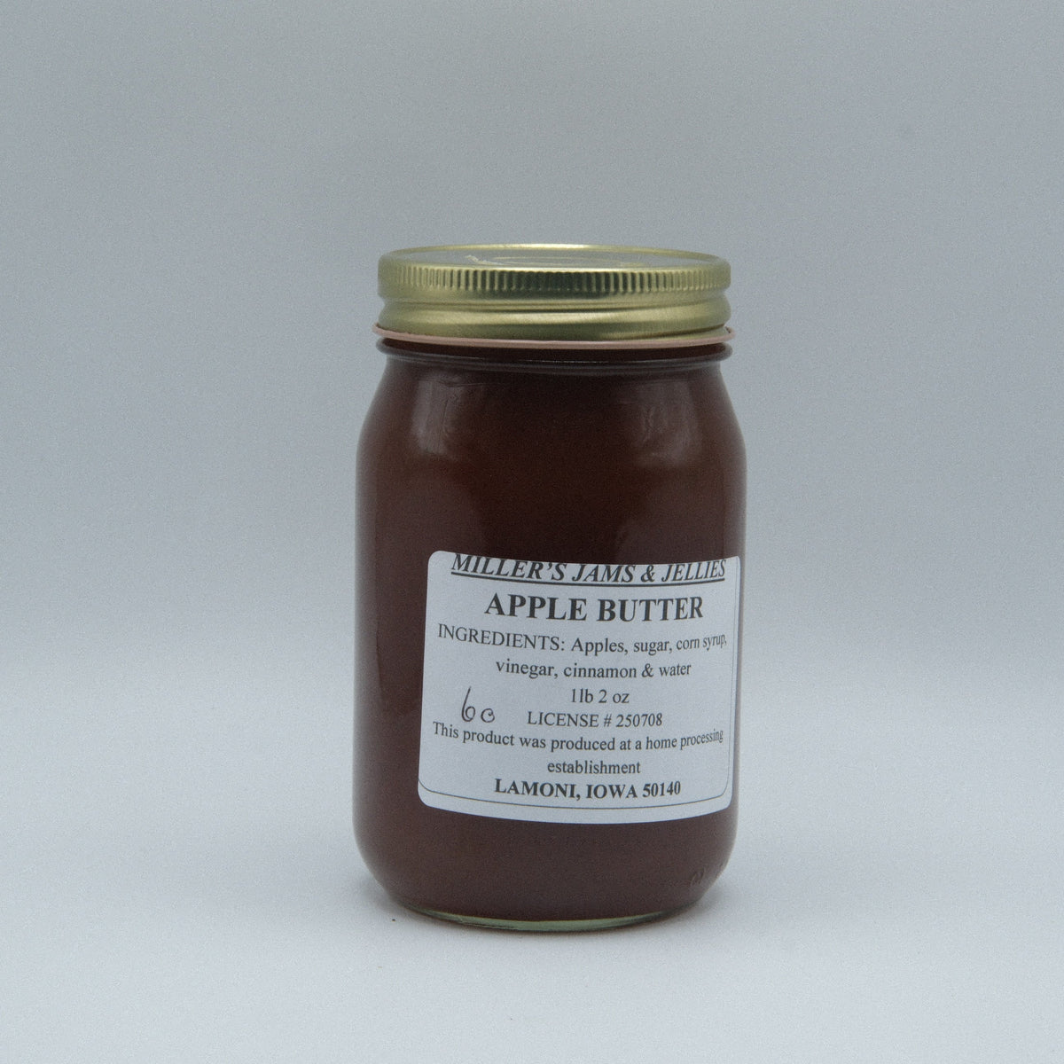 Miller’s Amish-Made Apple Butter | 9.4 or 18 oz