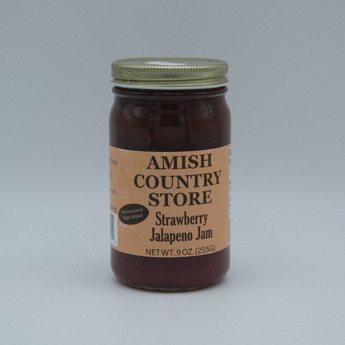 Strawberry Jalapeño Jam | No Sugar Added, Sweet & Spicy 9 oz