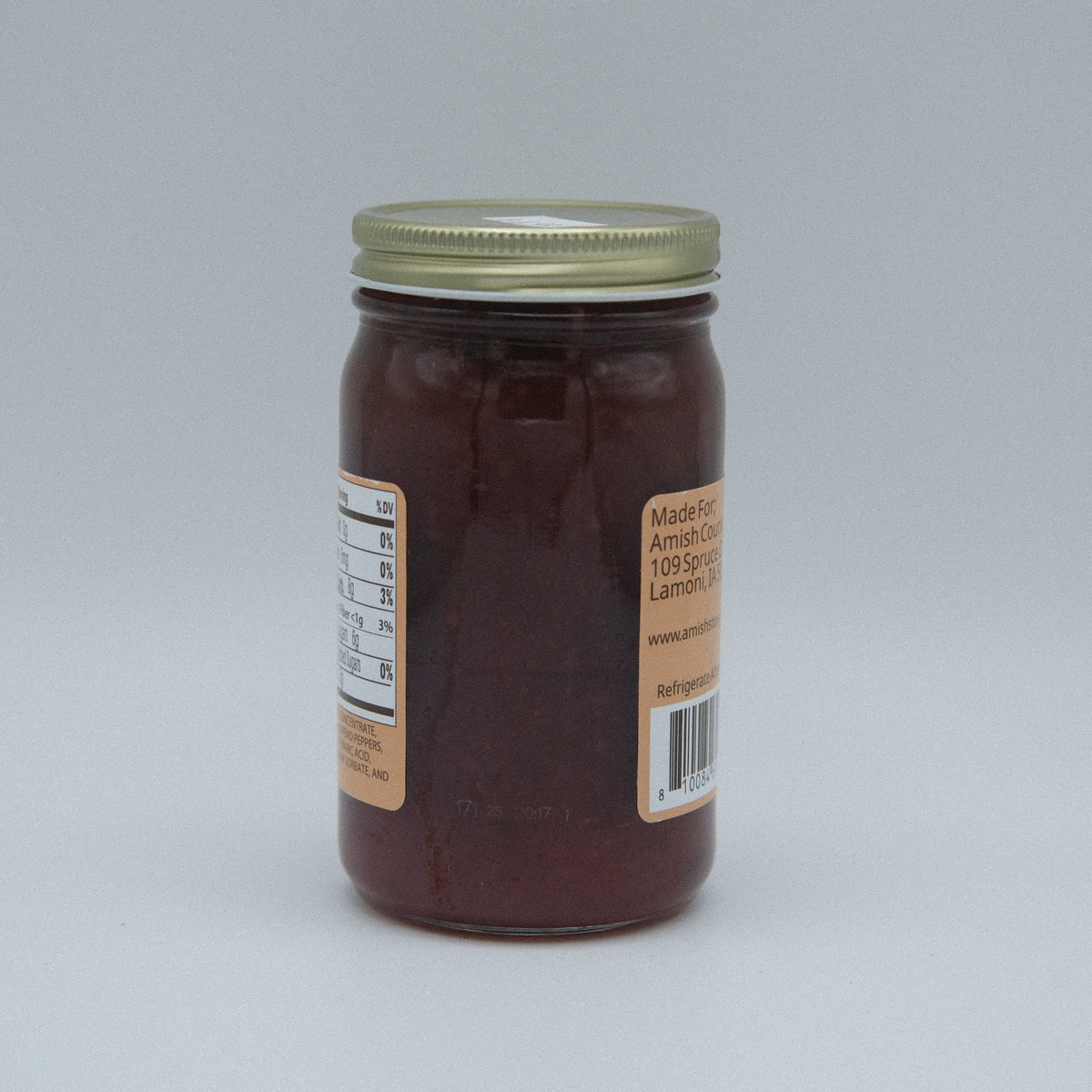 Strawberry Jalapeño Jam | No Sugar Added, Sweet & Spicy 9 oz