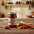 Strawberry Rhubarb Jam | No Sugar Added, 8 oz