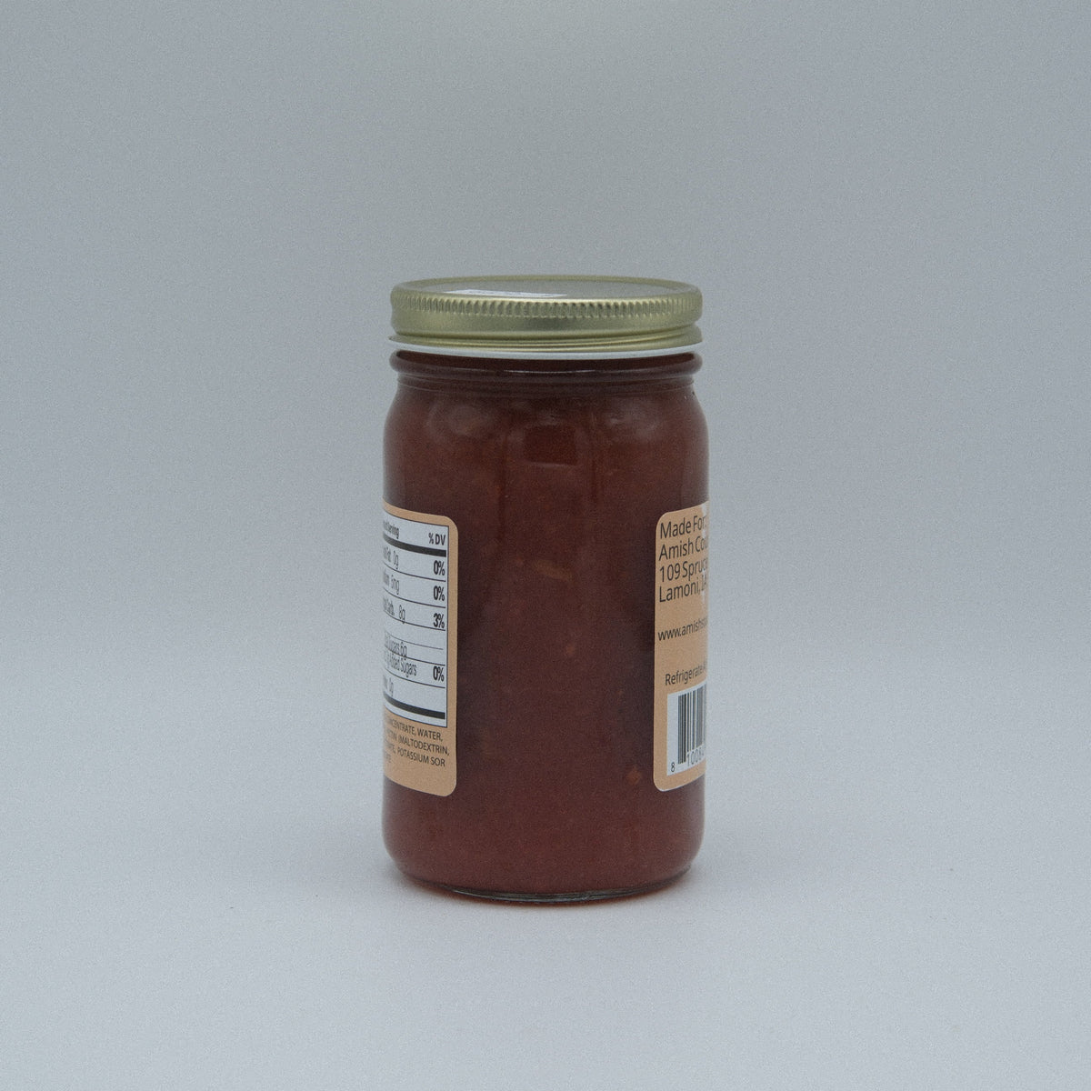 Strawberry Rhubarb Jam | No Sugar Added, 8 oz