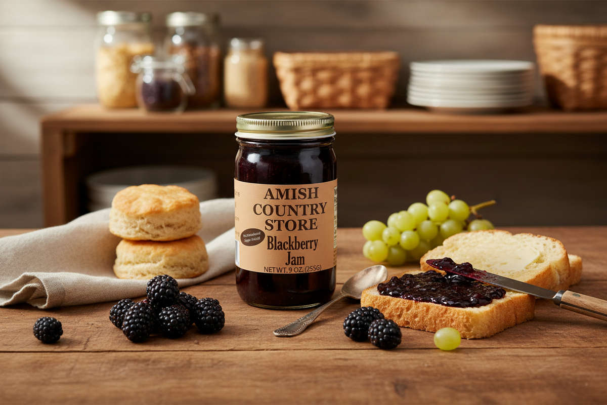 Juice-Sweetened Blackberry Jam | 9 oz