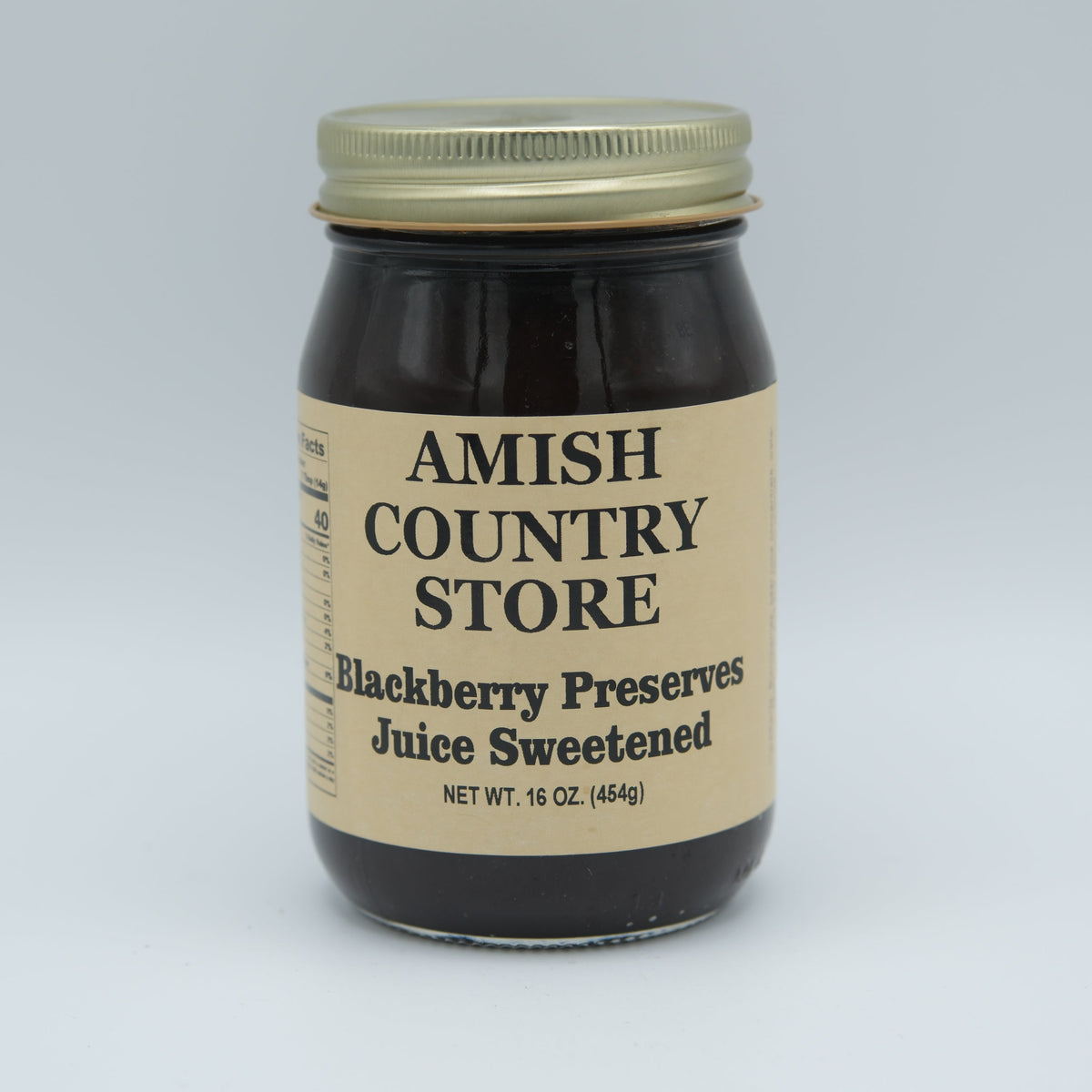 Juice-Sweetened Blackberry Preserves | 16 oz