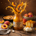 Vanilla Bean Peaches in Syrup | 32 oz