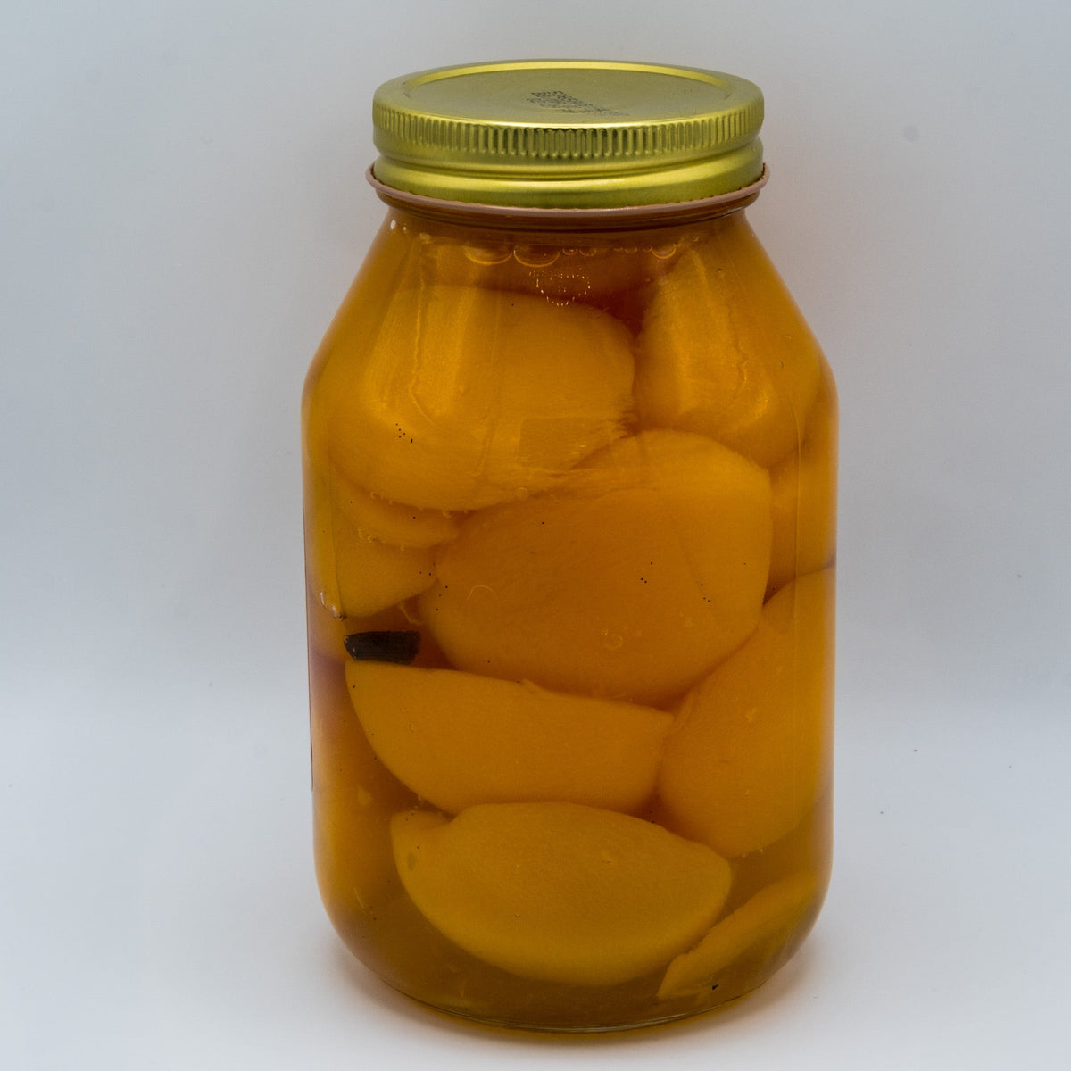 Vanilla Bean Peaches in Syrup | 32 oz