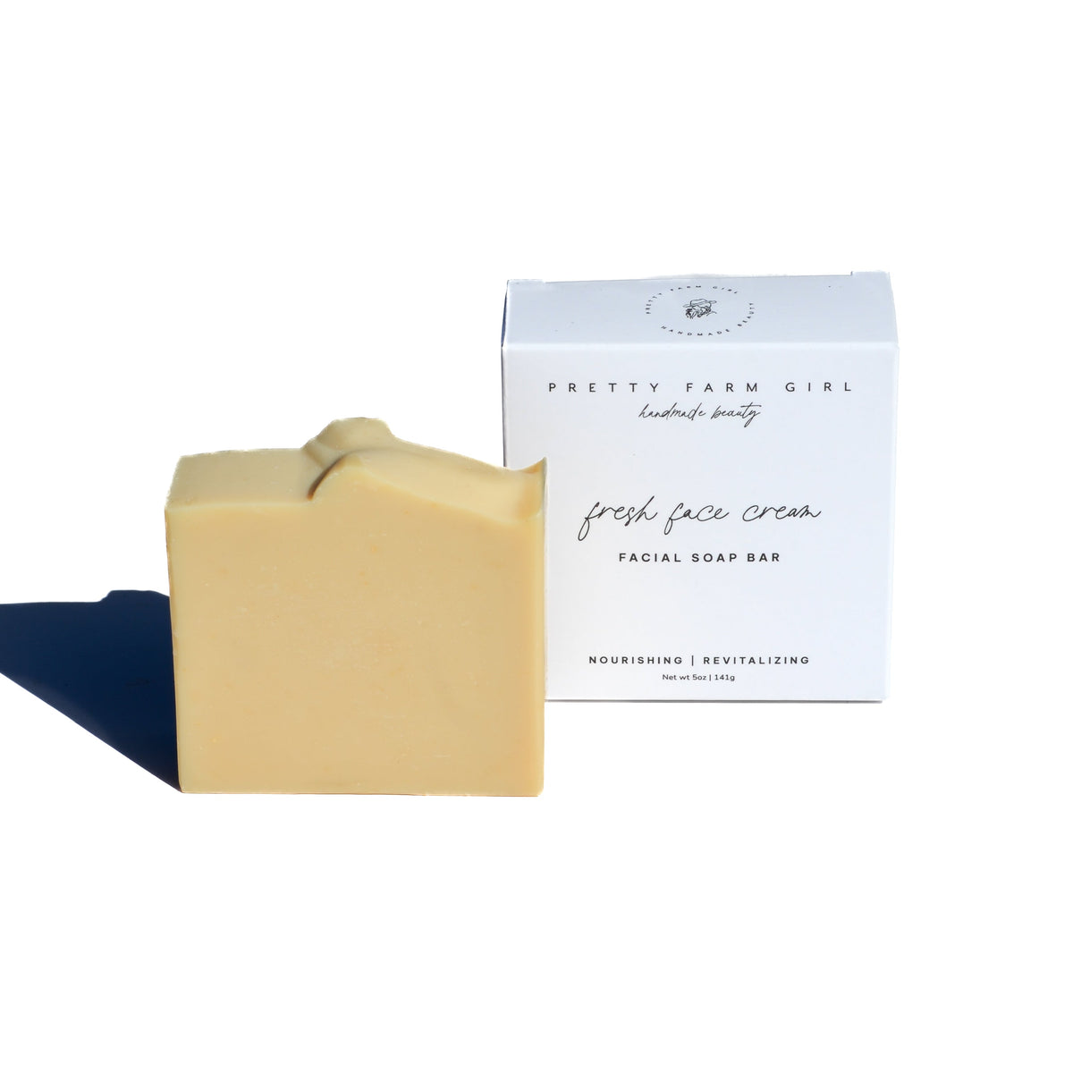 Fresh Face Cream Facial Soap Bar | Goat Milk & Tallow, 5 oz