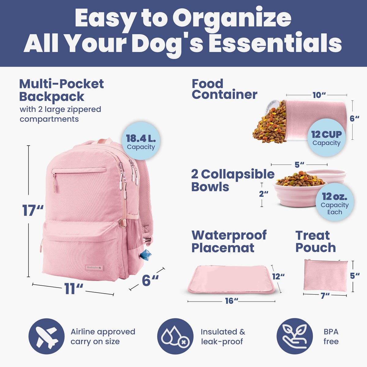 The Original Doggy Bag™ Backpack