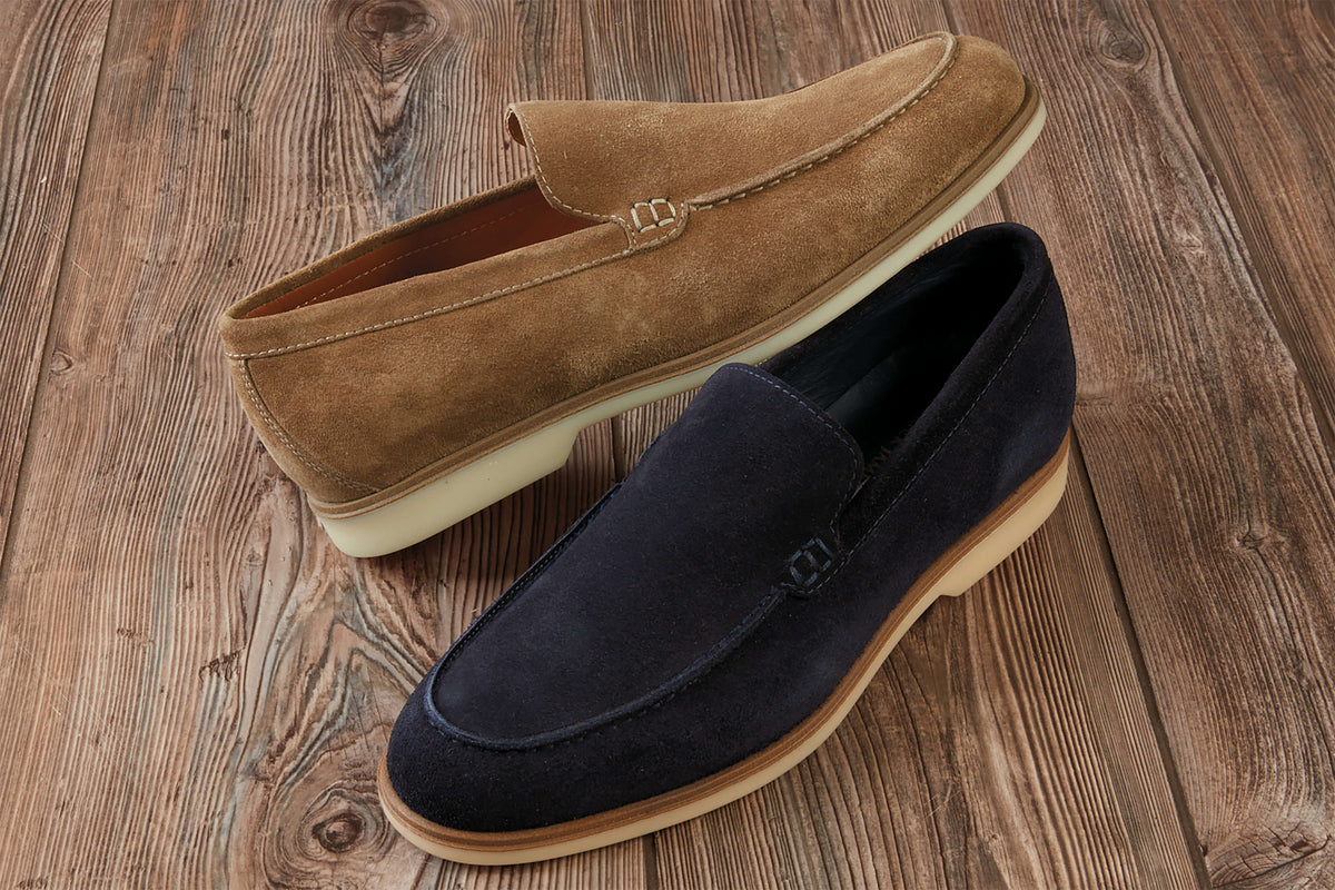 Men's Suede Calfskin Slip-On