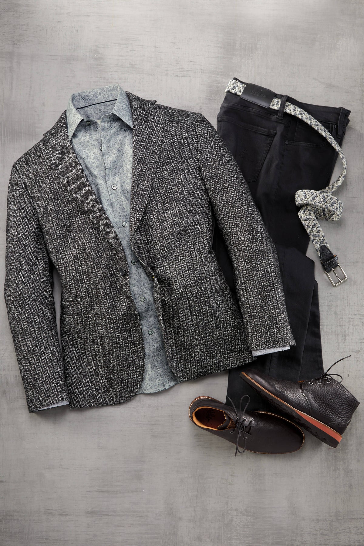 Reserve Herringbone Patch Sport Coat