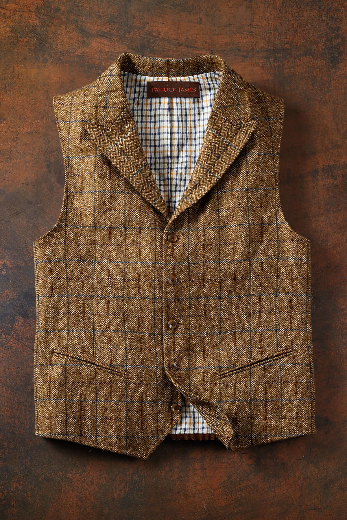 Windowpane Patton Vest