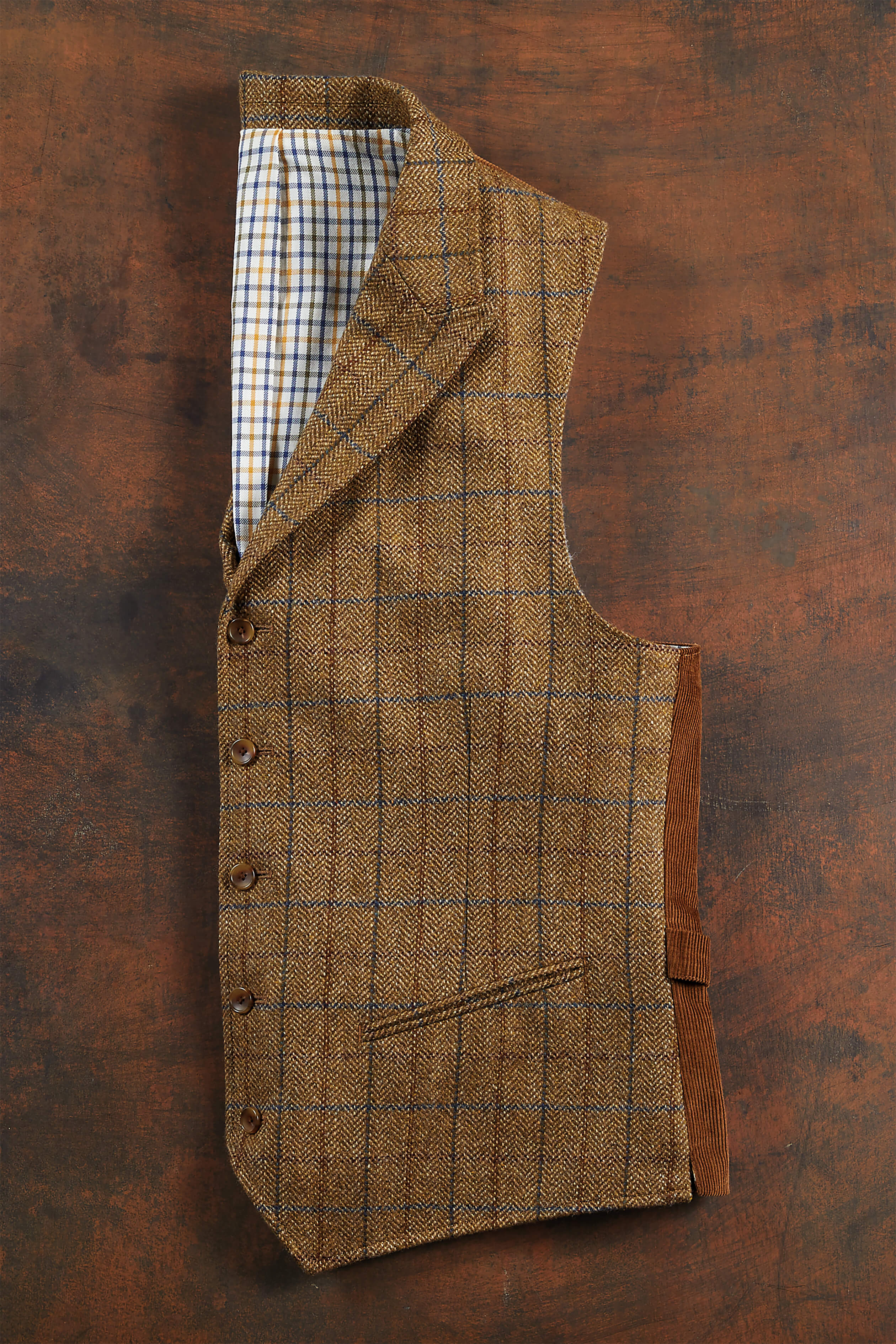 Windowpane Patton Vest