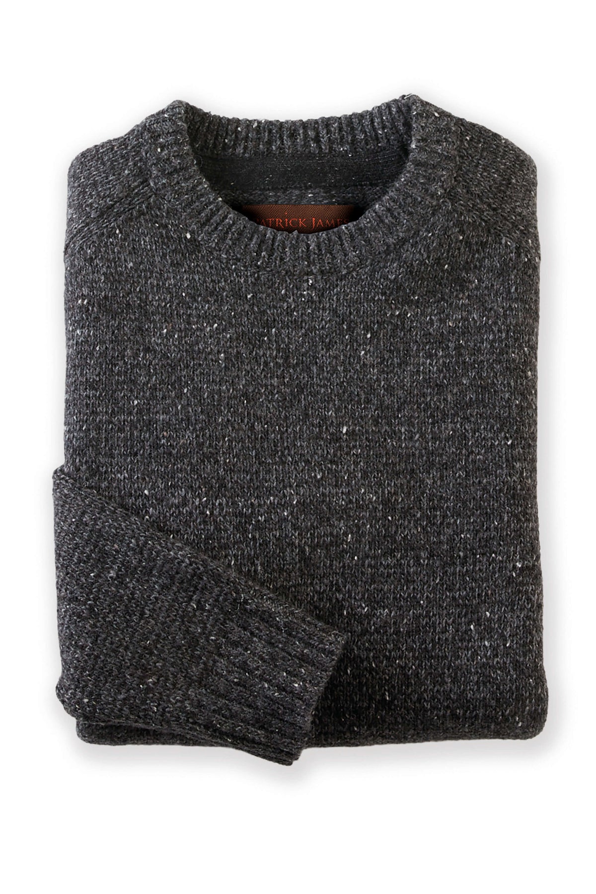 Patrick James Donegal Wool Blend Crewneck Sweater